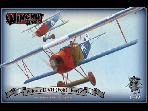 Wingnut wings 1/32 Fokker D.VII early 32067 review