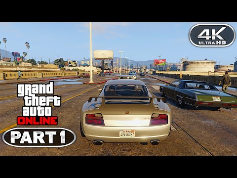 GTA Online 4K Gameplay Walkthrough Part 1 - No Commentary