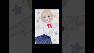 轟はじめさんを描いてみた!#shorts