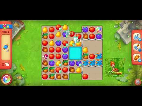 Hard Level 10756 ▪︎ no hacks, real play ☆ Gardenscapes by Anne