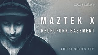 Video thumbnail for Loopmasters Artist Series | Maztek X Neurofunk Basement | Sounds, Loops & Samples by Loopcloud