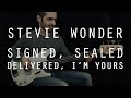 Stevie Wonder - Signed, Sealed, Delivered I'm Yours 🎸 Authentic Bass Cover
