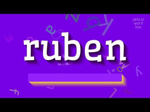 How to say "ruben"! (High Quality Voices)