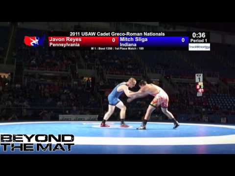 Cadet Greco Final 189 - Mitch Sliga (IN) vs. Javon Reyes (PA)