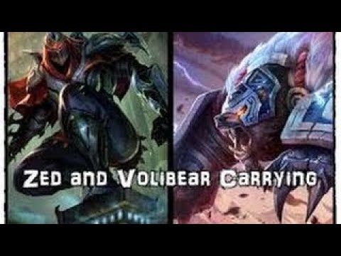 Lol_Train zed vs volibear