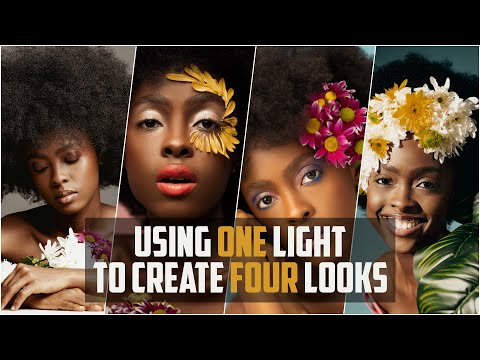 Beauty Shoot: One Light - Four Looks