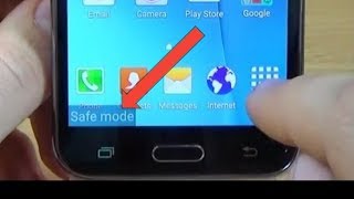 Safe mode disable on Samsung j1.
