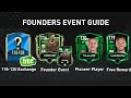 FREE 118-120!! FOUNDERS EVENT GUIDE FIFA MOBILE 23 | FREE PIONEER & ICON FIFA MOBILE!