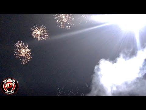 25 Shots CRACKLE - Dominator Fireworks Pro Line