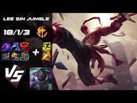 JUNGLE Lee Sin vs Dr. Mundo - EU Grandmaster Patch 25.S2.5