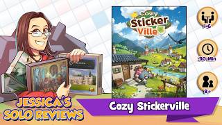 Gaming with Edo & Jessica - Cozy Stickerville video thumbnail