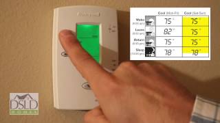 Thermostat Programming - Honeywell® Pro-2000