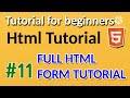 Html Form Full Viseo | Html tutorial for beginners | Html tutorial part#11 | Explore Form #code2004
