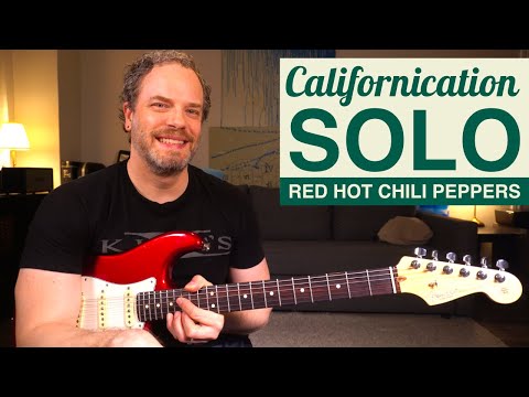 "Californication" Guitar Solo Lesson - Red Hot Chili Peppers