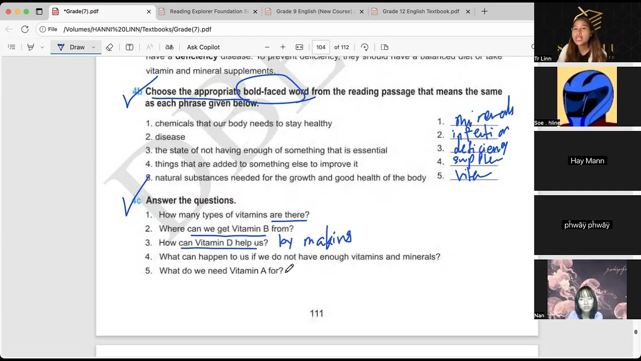 Grade(7) English Unit(12) Lesson(2)