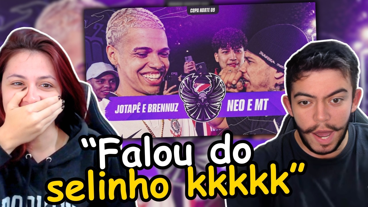 (ESPETACULAR!) Jotapê e Brennuz (GR) x Neo e MT (MIBR) | SEMIFINAL | #COPANORTE9 | react