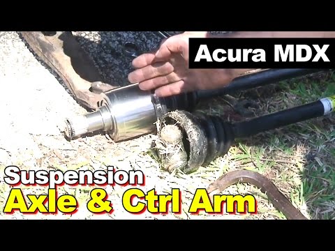 2002 Acura MDX Control Arm and CV Axle Came Apart While Driving