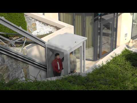 servelift K100 - der Schrägaufzug für den Privatbereich