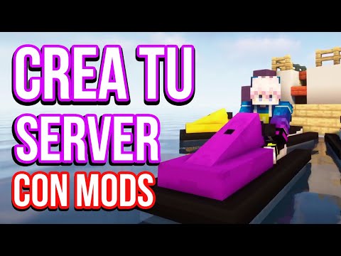 LEARN HOW TO CREATE a MINECRAFT SERVER with MODS in 5 MINUTES - THE MINECRAFT HOSTING!🤩 2023