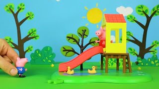 Peppa Pig Official Channel | Playing In The Garden | Cartoons For Kids | Peppa Pig Toys