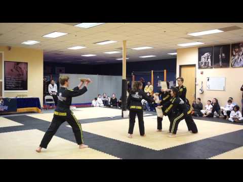Taekwon Kids Demo by Junior Leaders 2017
