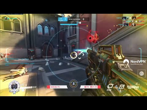 GALE TOP 24 SOLDIER 76 + HARBLEU HAMMOND! [ OVERWATCH SEASON 25 TOP 500 ]