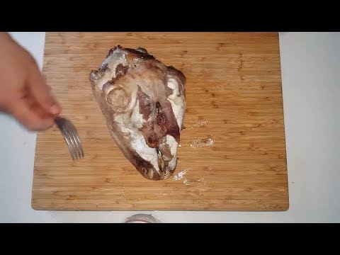 EVDE KELLE KIRDIK :) YAPAMAM DİYENLER İZLESİN - KUZU KELLE TANDIR NASIL YAPILIR - KELLE TANDIR KABAP