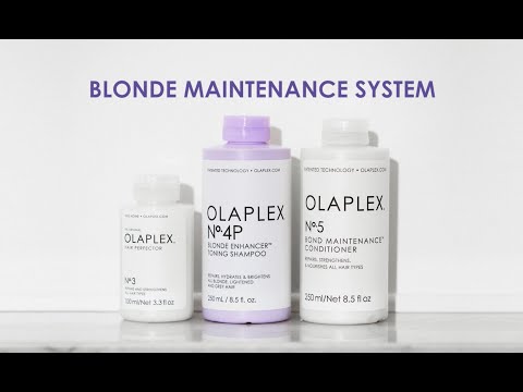 How To: Blonde Maintenance System w/ OLAPLEX N°.3,...