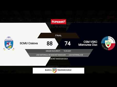 LNBM 2020-2021: SCMU Craiova - CSM VSKC Miercurea Ciuc