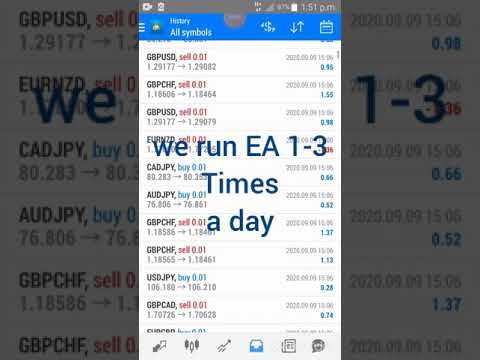 Make 100% in 8-16 days low risk trade all pairs. EA 1-3 run per day