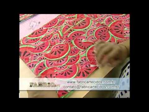 Dica Ana Cosentino: Bolsa melancia (Ateliê na TV 17/03/2014)