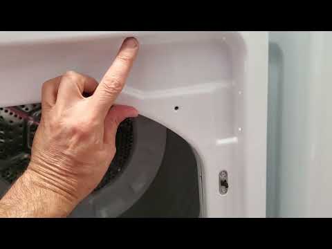 GE Dryer disassembly and vent cleaning. (Hampster Nest of Lint)