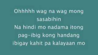 wag na wag mong sasabihin by kitchie nadal lyrics