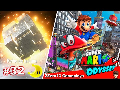 Rompo la Piedra Lunar del Reino Luna - Super Mario Odyssey - Parte 32 - 2Zero13