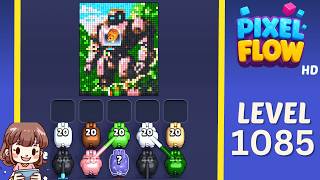 Pixel Flow Level 1085 Solution Walkthrough