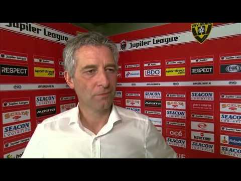 Reacties na afloop van de wedstrijd VVV-Venlo - Fortuna Sittard