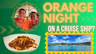 Orange Night on a Cruise Ship?! | Holland America's Colorful Tradition