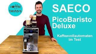 Saeco PicoBaristo Deluxe (SM5573/10) im Test - 5 Getränke live zubereitet