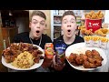 Wir essen 1 Tag lang nur CHICKEN WINGS GERICHTE (mit XXL KFC Menü)