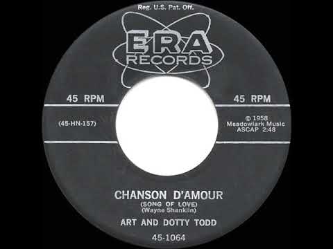 1958 HITS ARCHIVE: Chanson D’Amour (Song Of Love) - Art & Dotty Todd