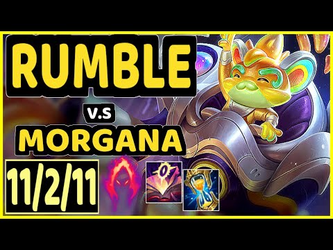 LAMABEAR (RUMBLE) vs MORGANA - 11/2/11 KDA JUNGLE CHALLENGER GAMEPLAY - EUW