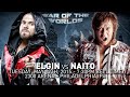 Michael Elgin Vs Tetsuya Naito ROH NJPW WAR OF THE WORLDS 05 12 2015 FULL MATCH