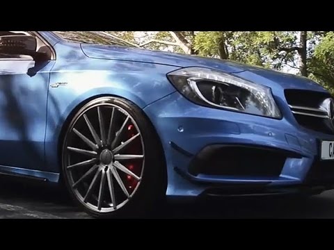 Mercedez Benz A45 AMG on 20' Vossen VFS2 Wheels