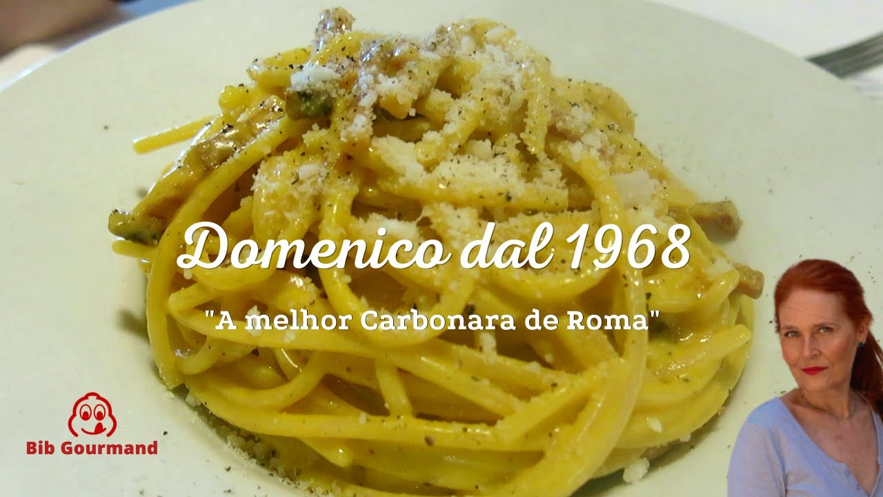 ALMOÇO RESTAURANTE DOMENICO DAL 1968, ROMA | TRATTORIA ROMANA