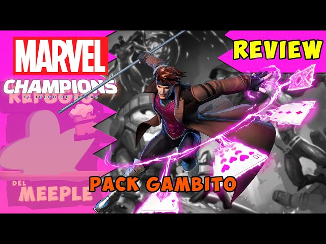 Vídeo relacionado con Asmodee - Marvel Champions El Juego de Cartas: Gambit - Expansión, Pack Héroe, Edición en Italiano