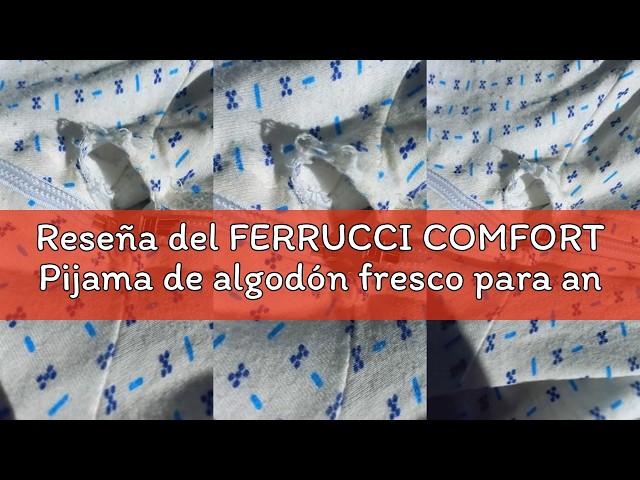Vídeo relacionado con FERRUCCI COMFORT Pijama de tutón sanitario para mujer para personas mayores - 9078 MC PC - Manga Corta y Pantalón Corto para Alzheimer e Incontinencia, Rosa, XL