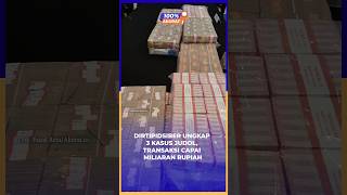DIRTIPIDSIBER UNGKAP 3 KASUS JUDOL, TRANSAKSI CAPAI MILIARAN RUPIAH