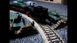 preview picture of video 'tiger tanks attack american train 0001'