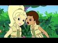 PollyWorld Rain Forest Realm River Relay Challenge Scene