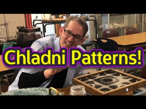 Singing Bowl Chladni Patterns in RamZland!😎 #STEM #Science #STEMEducation #RamZland